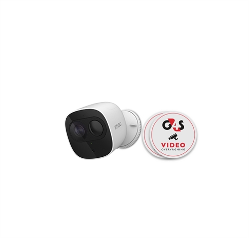 IMOU Cell Pro ad-on cam - inkl. G4S skiltning (IPC-B26E)